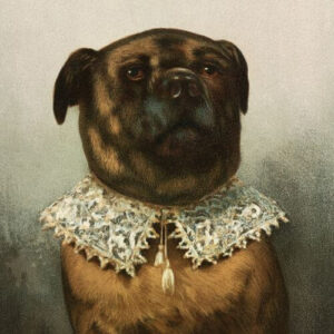 vintage art for home portrait